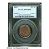 Image 1 : 1855 1/2 C MS64 Red and Brown PCGS. B-1, C-1, R.1