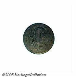 1793 1C Wreath Cent--Lettered Edge--Fine Details,