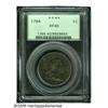 Image 1 : 1794 1C Head of 1794 XF40 PCGS. S-22, R.1. An ear