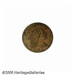 1794 1C Head of 1794 XF40 NGC. S-28, Die State II