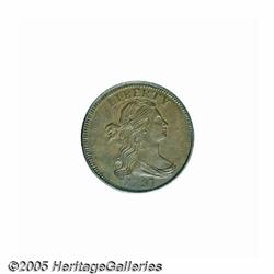 1797 1C Reverse of 1797, Stems AU50 PCGS. S-136, 