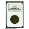 Image 3 : 1797 1C Reverse of 1797, Stems MS62 Brown NGC. S-