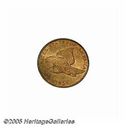 1857 1C MS65 NGC. The obverse of this satiny, who