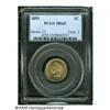 Image 3 : 1859 1C MS65 PCGS. A sharply defined and lustrous