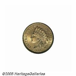 1861 1C MS67 PCGS. Exceedingly lustrous with spot