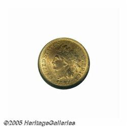 1867/67 1C MS65 Red NGC. FS-008, Snow-1b. The 67 