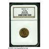 Image 3 : 1867/67 1C MS65 Red NGC. FS-008, Snow-1b. The 67 