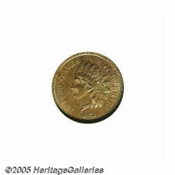 1873 1C Doubled LIBERTY MS62 Brown NGC. FS-009, S