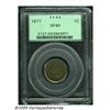 Image 1 : 1877 1C XF40 PCGS. A dark-brown example that reta
