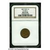 Image 1 : 1887 1C MS62 Brown NGC. FS-009.5, Snow-1. OF AMER