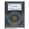Image 3 : 1859 1C PR65 PCGS. After the older copper coins w