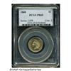 Image 3 : 1860 1C PR65 PCGS. Rounded Bust. While the total 