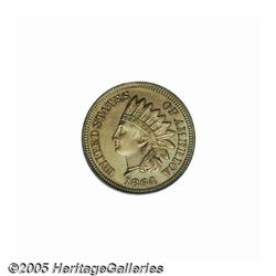 1864 1C Copper-Nickel PR65 PCGS. A glittering ros