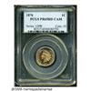 Image 3 : 1876 1C PR65 Red Cameo PCGS. Bright, even orange-