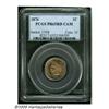 Image 3 : 1876 1C PR65 Red Cameo PCGS. Honey-gold in color 