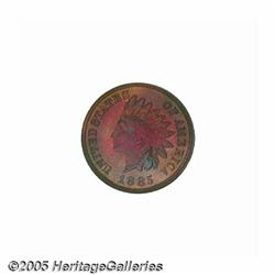 1885 1C PR67 Red and Brown NGC. Beautifully toned