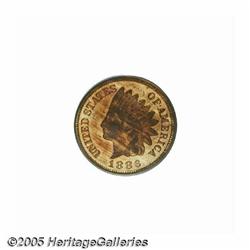 1886 1C Type Two PR64 Red PCGS. A hub change in 1