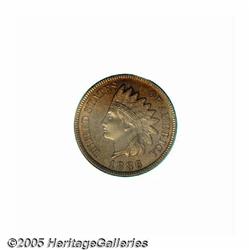 1886 1C Type Two PR64 Red PCGS. Lovely orange-red