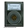 Image 3 : 1894 1C PR65 Red Cameo PCGS. Light gold color dom