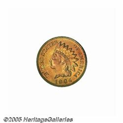 1904 1C PR66 Red PCGS. Ruby-red and peach colors 