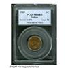 Image 1 : 1909 1C PR66 Red PCGS. Beautiful sunset-orange co