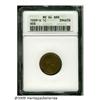 Image 1 : 1909-S VDB 1C MS64 Brown ANACS. This near-Gem is 