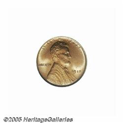1915 1C MS66 Red PCGS. The glistening red-orange 