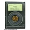 Image 3 : 1917 1C MS66 Red PCGS. A lustrous pumpkin-orange 