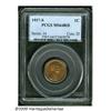 Image 1 : 1917-S 1C MS64 Red PCGS. Bright cherry-red surfac