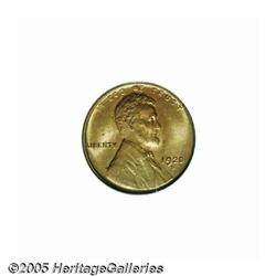 1920-D 1C MS65 Red PCGS. Satiny luster inhabits t