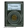 Image 1 : 1924-S 1C MS65 Red and Brown PCGS. Well detailed 