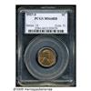 Image 1 : 1927-S 1C MS64 Red PCGS. Oaken-red color with nic