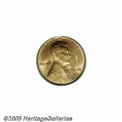 1928-S 1C MS65 Red PCGS. Surprisingly well struck