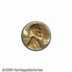 1941 1C Doubled Die MS66 Red PCGS. FS-018. DDO-1-