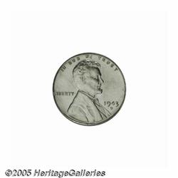 1943-D/D 1C MS66 PCGS. FS-019. RPM-1. The most dr