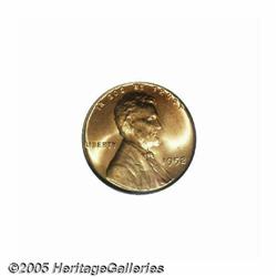 1952 1C MS67 Red PCGS. Bright, even color, the su