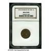 Image 3 : 1955/55 1C Doubled Die MS63 Brown NGC. The smooth