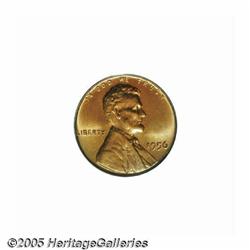 1956 1C MS67 Red PCGS. Razor-sharp striking detai