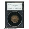 Image 1 : 1872 2C PR65 Red PCGS. Gem, sandy-red surfaces wi