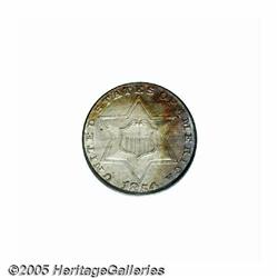 1854 3CS MS65 PCGS. First year of the Type Two de