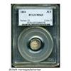 Image 3 : 1854 3CS MS65 PCGS. First year of the Type Two de