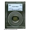 Image 1 : 1862 3CS MS64 PCGS. Well struck and carefully pre