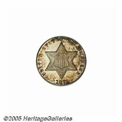 1871 3CS MS67 PCGS. A spectacular prooflike Gem e