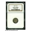 Image 1 : 1869 3CN PR66 Cameo NGC. Well mirrored with a spl