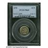 Image 1 : 1870 3CN PR65 PCGS. Matte orange-mint surfaces gi