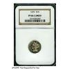 Image 3 : 1870 3CN PR66 Cameo NGC. A fully brilliant, well 