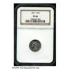 Image 1 : 1871 3CN PR66 NGC. Superb-Gem example with pink-g