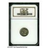 Image 1 : 1872 3CN PR65 NGC. Attractive Gem example with ni