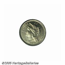 1877 3CN PR66 Cameo PCGS. Breen-2537. This is the