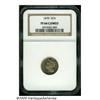 Image 1 : 1878 3CN PR66 Cameo NGC. Very attractive, reflect